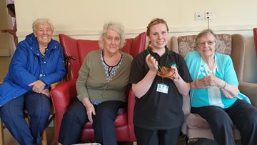 Animal adventure for Bolton care home Residents